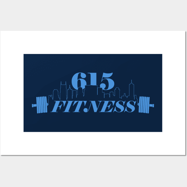 Titans Color Wall Art by 615Fitness